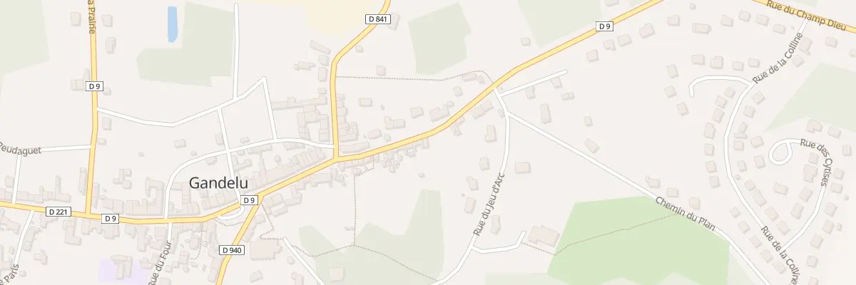 Plan du 26 Rue du Champ Dieu à Gandelu