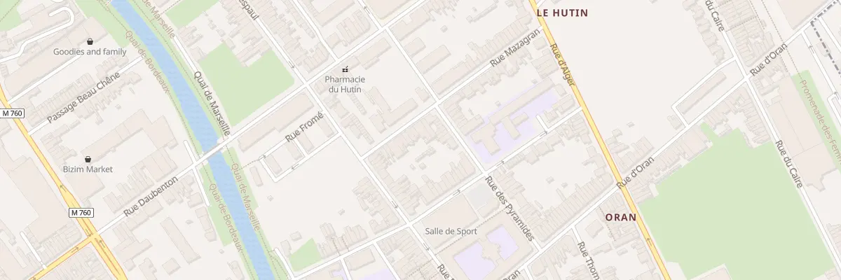 Plan du 18 Rue Mazagran à Roubaix
