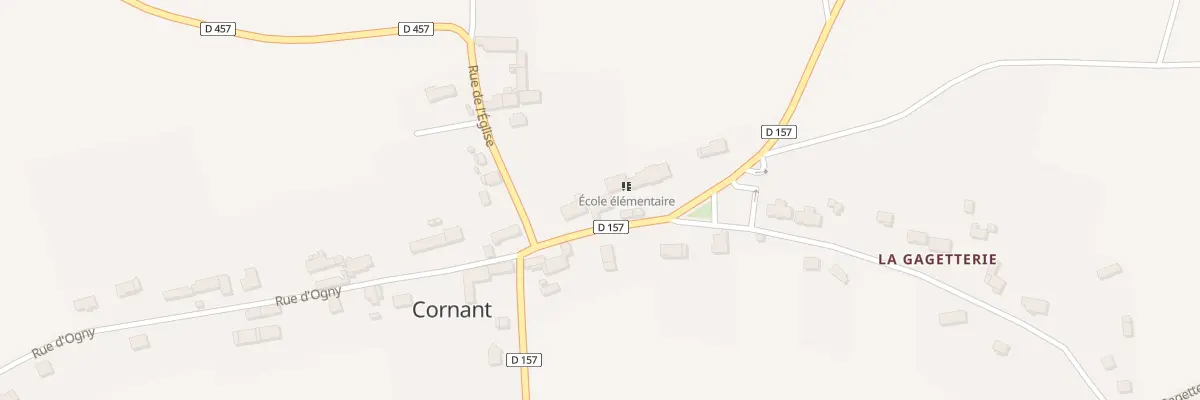 Plan du 1 Rue de l’Ecole à Cornant