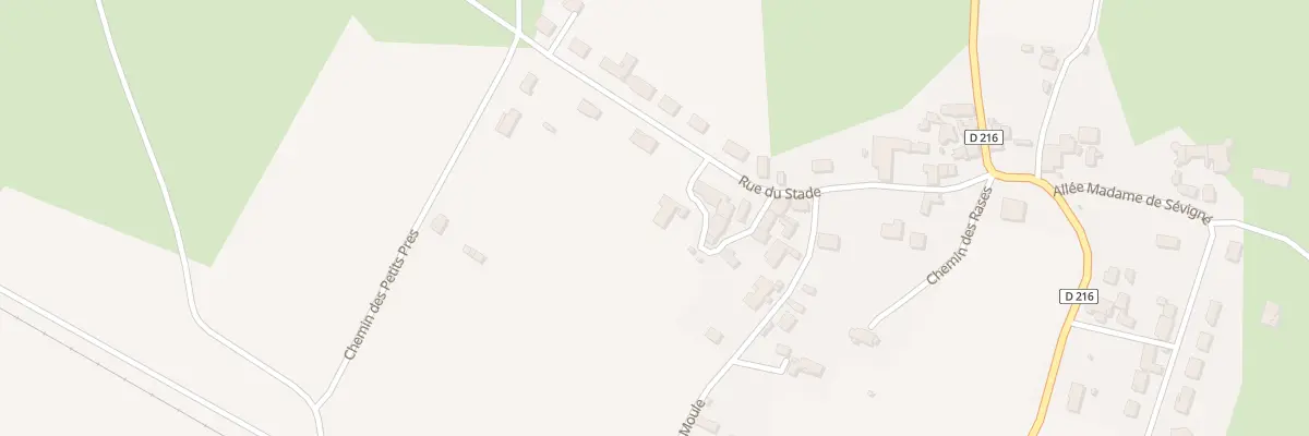 Plan du 5 Sen de la Chaume à Mazerier