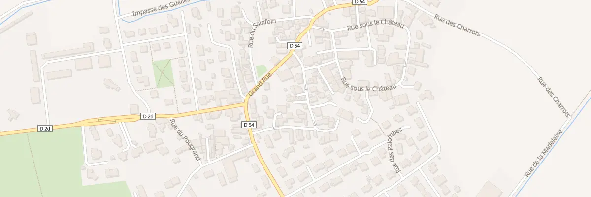 Plan du 16 Rue de la Nation à Malintrat