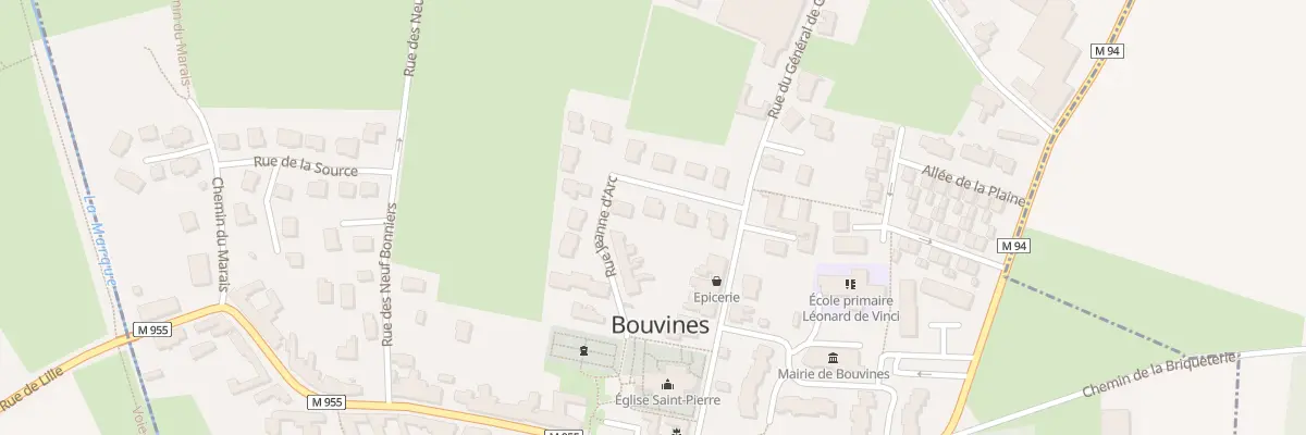 Plan du 53 Che de la Colline St Pierre à Bouvines