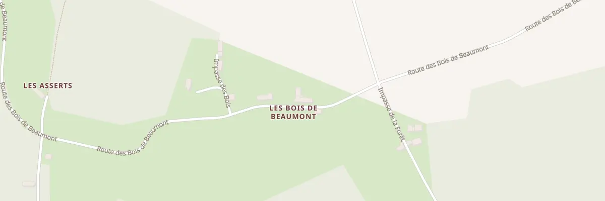 Plan du 18 Les Bois de Beaumont à Murlin
