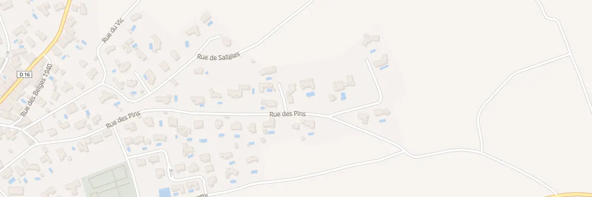 Plan du 9E Rue des Pins à Saint-Geniès-de-Fontedit