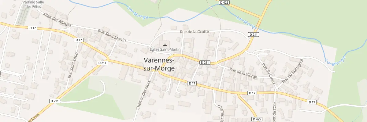 Plan du 2 Rte de Vichy à Varennes-sur-Morge