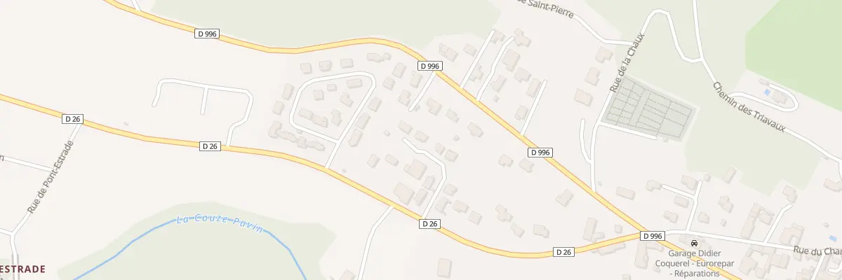 Plan du 4 Lot du Clos de Loradoux à Perrier