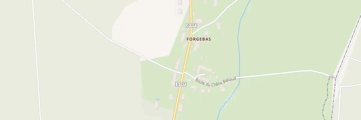 Plan du 300 Rte de la Bertrange à Saint-Aubin-les-Forges