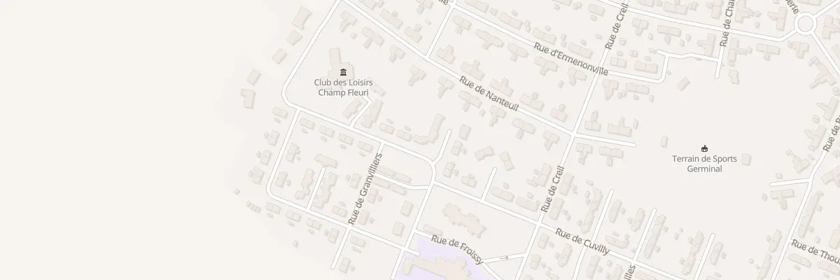 Plan du 36 Rue de Beauvais à Masny