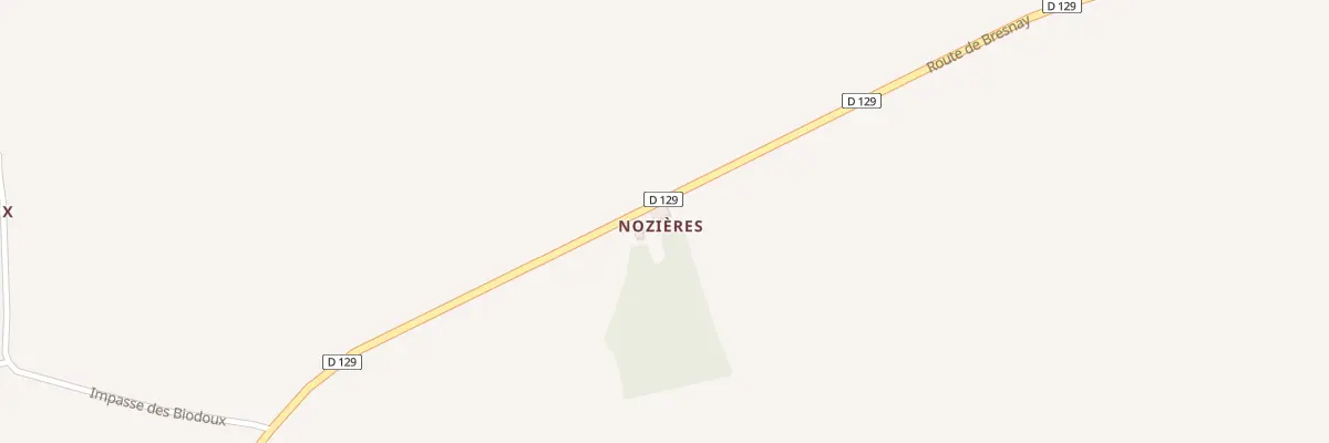 Plan du 5181 Nozieres à Treban