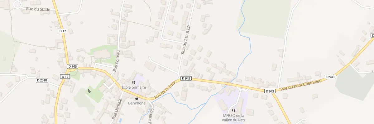 Plan du 1 Rue du 21e Bir à Ambleny