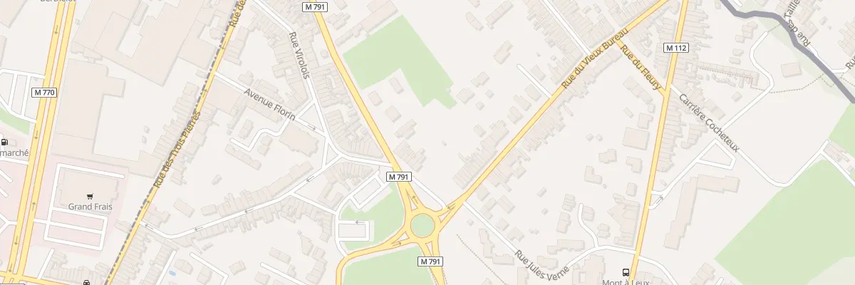 Plan du 7 Rue du Vieux Bureau à Wattrelos