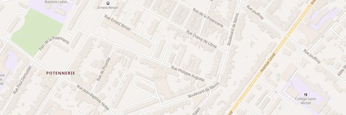 Plan du 5 Rue Clos Gustave Eiffel à Roubaix