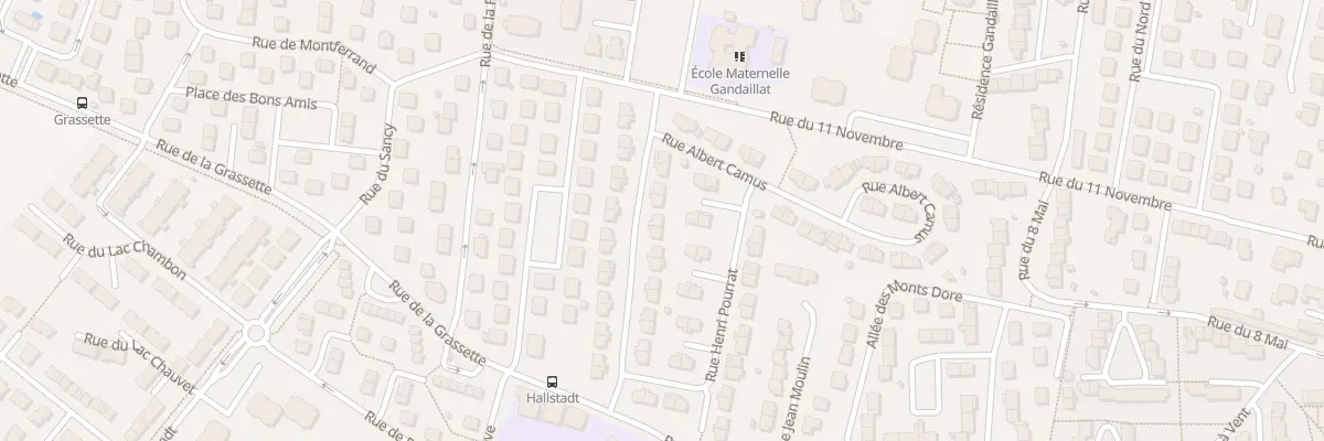 Plan du 20 Rue du 19 Mars 1962 à Lempdes