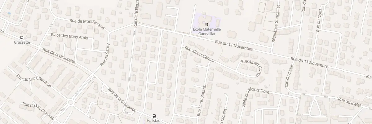 Plan du 24 Rue du 19 Mars 1962 à Lempdes