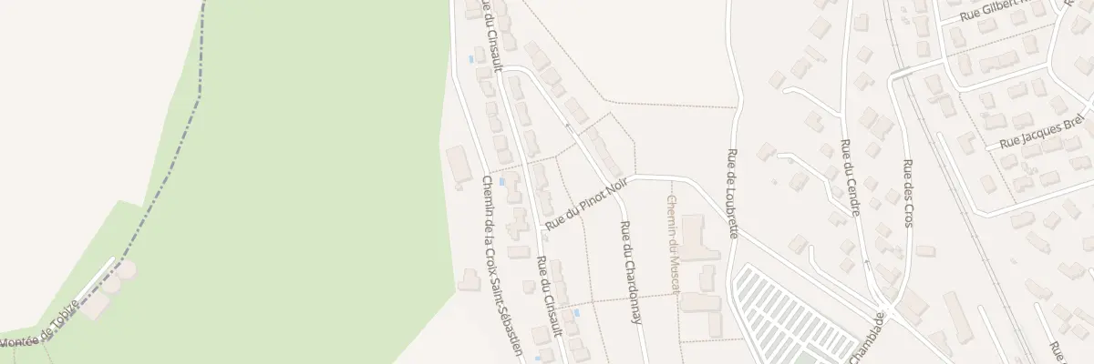 Plan du 270 Rue du Cinsault aux Martres-de-Veyre
