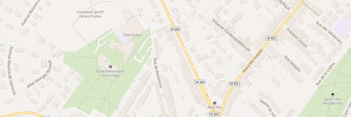 Plan du 63 Bd Clemenceau à Hem