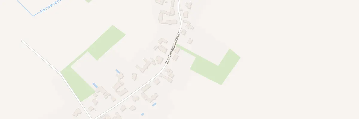 Plan du 816 Rue Deregnaucourt à Auchy-lez-Orchies