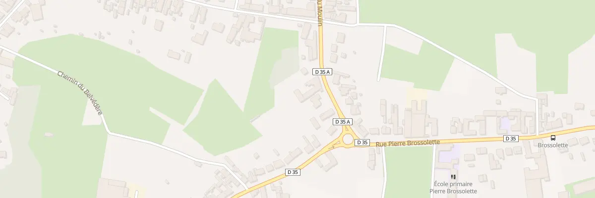 Plan du 96 Rue du Moulin à Flines-lez-Raches