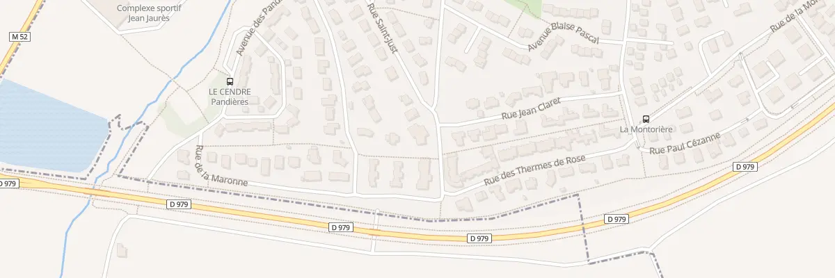 Plan du 20 Rue Saint-Just au Cendre