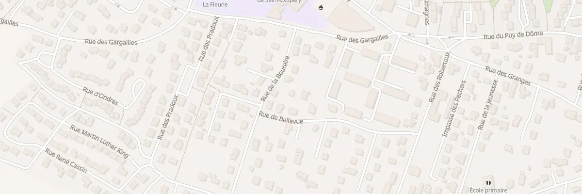 Plan du 26 Rue de la Boureire à Lempdes