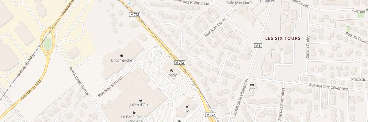 Plan du 32 Rue Lafayette à Cournon-d’Auvergne