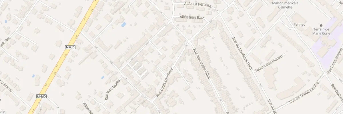 Plan du 21 Rue Louis Loucheur à Hem