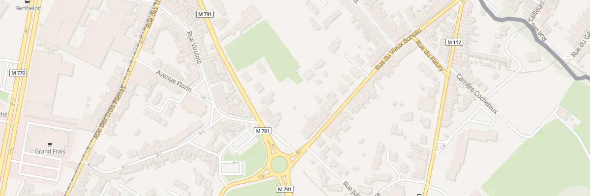 Plan du 45 Rue du Vieux Bureau à Wattrelos