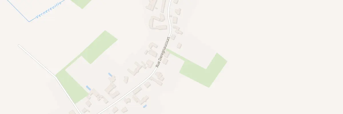Plan du 834 Rue Deregnaucourt à Auchy-lez-Orchies