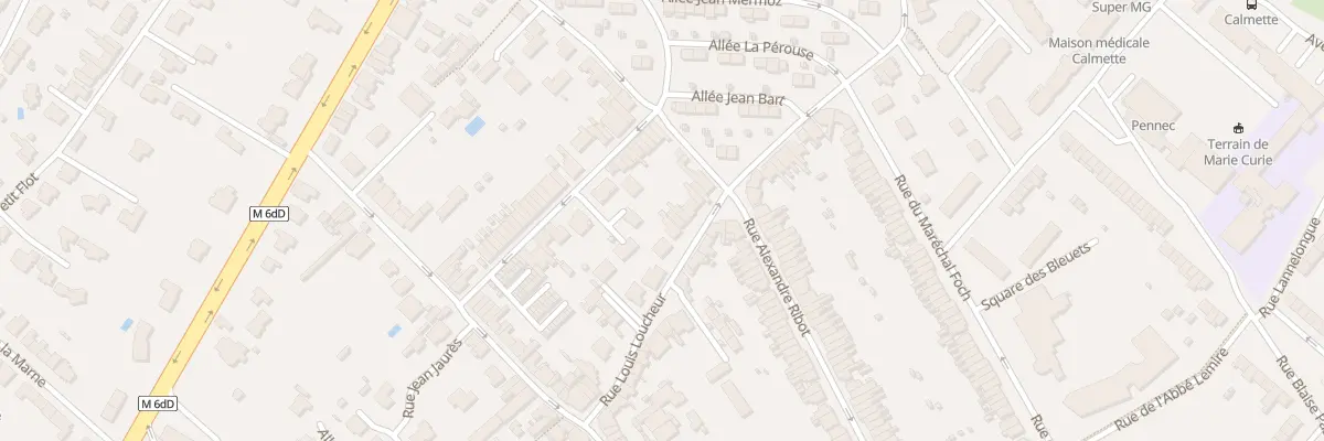 Plan du 25 Rue Louis Loucheur à Hem