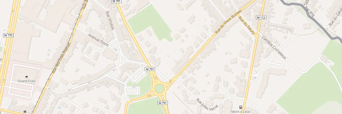 Plan du 41 Rue du Vieux Bureau à Wattrelos
