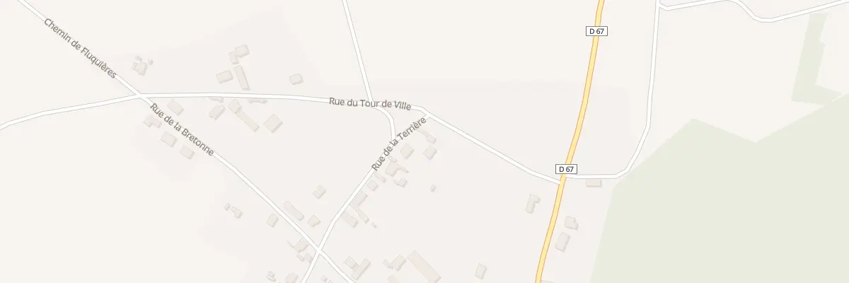 Plan du 10 Rue de la Terrière à Happencourt