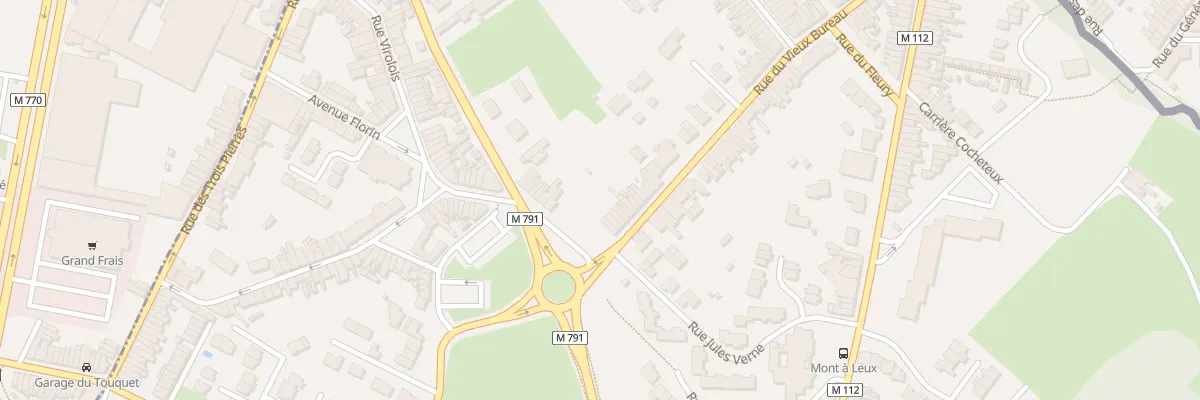 Plan du 35 Rue du Vieux Bureau à Wattrelos