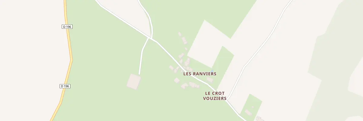 Plan du 80 Les Ranviers à Chasnay