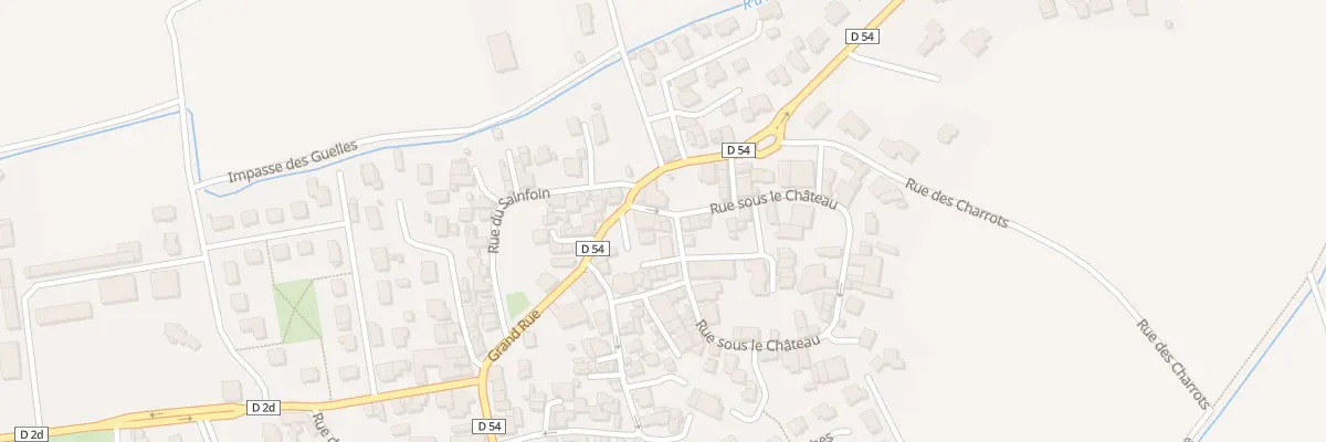 Plan du 8 Rue de l’Hôtel-de-Ville à Malintrat