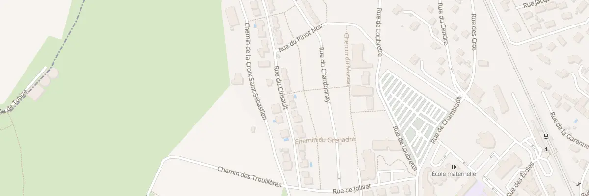Plan du 150 Rue du Cinsault aux Martres-de-Veyre