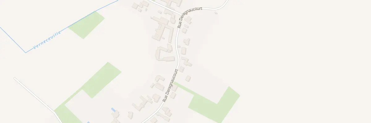 Plan du 894 Rue Deregnaucourt à Auchy-lez-Orchies