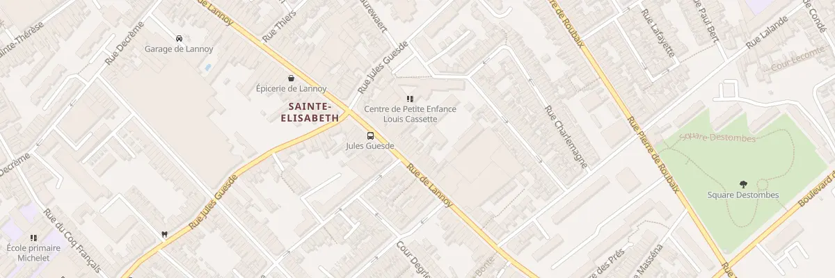 Plan du 193 Rue de Lannoy à Roubaix