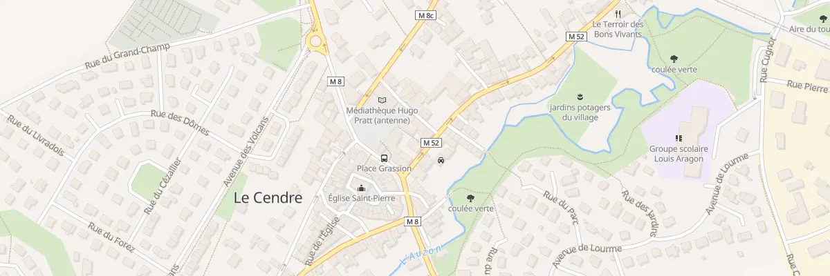 Plan du 5 Rue du Moulin au Cendre