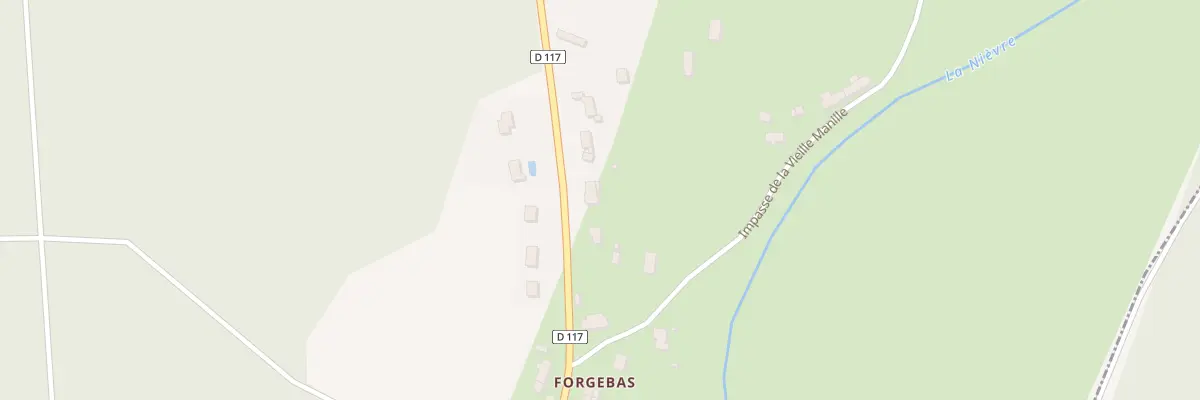Plan du 277 Rte de la Bertrange à Saint-Aubin-les-Forges