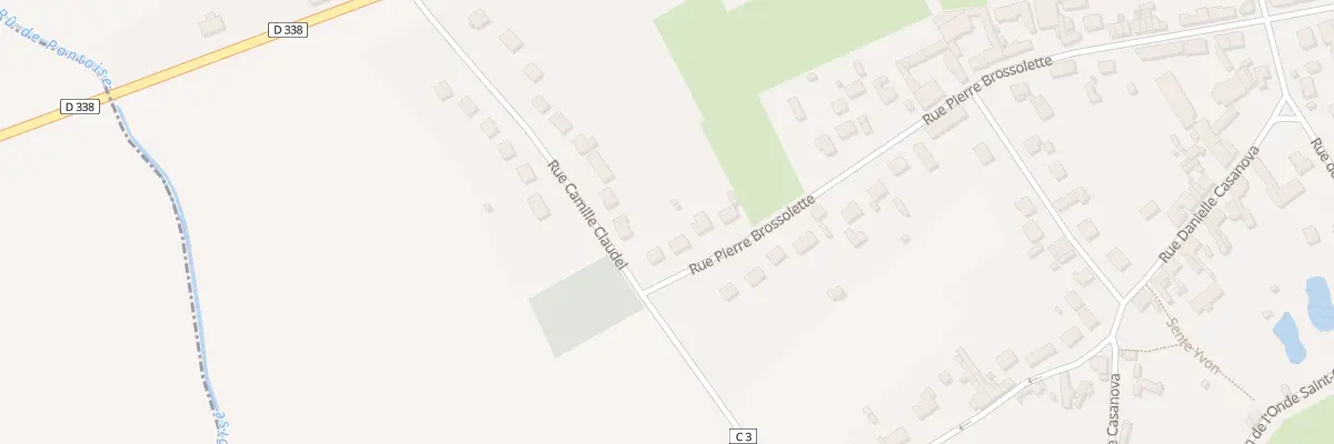 Plan du 44 Rue Pierre Brossolette à Ognes