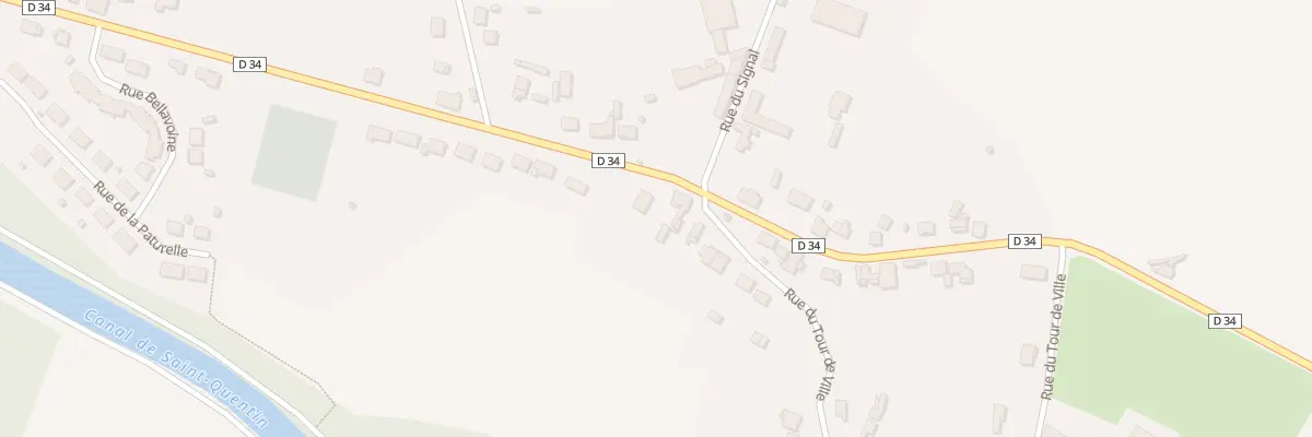Plan du 50 Rue d’Avesne à Saint-Simon