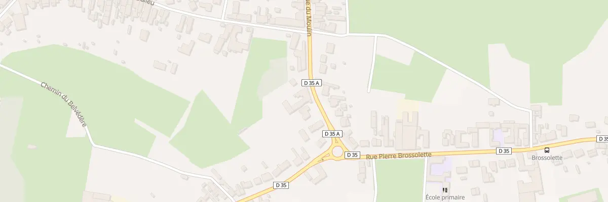 Plan du 100 Rue du Moulin à Flines-lez-Raches
