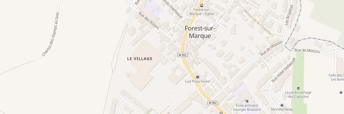 Plan du 58 Rue Principale à Forest-sur-Marque