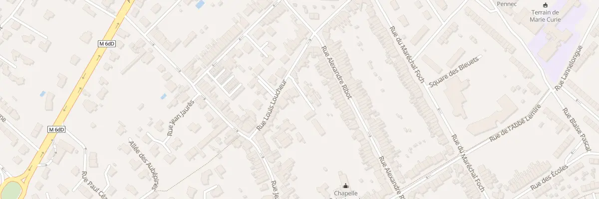 Plan du 20 Rue Louis Loucheur à Hem