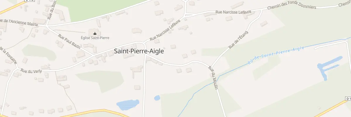 Plan du 6 Rue du Moulin à Saint-Pierre-Aigle