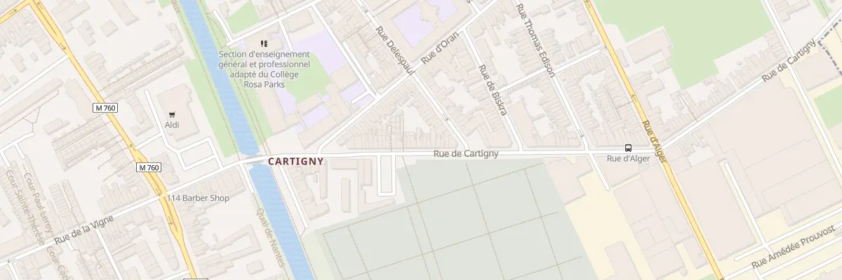 Plan du 53 Rue de Cartigny à Roubaix