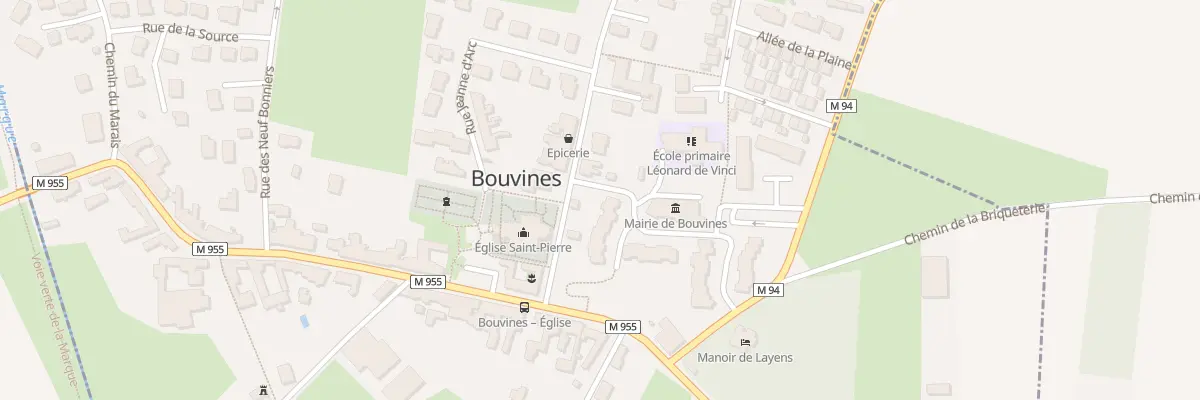 Plan du 52 Vc Brunehaut à Bouvines