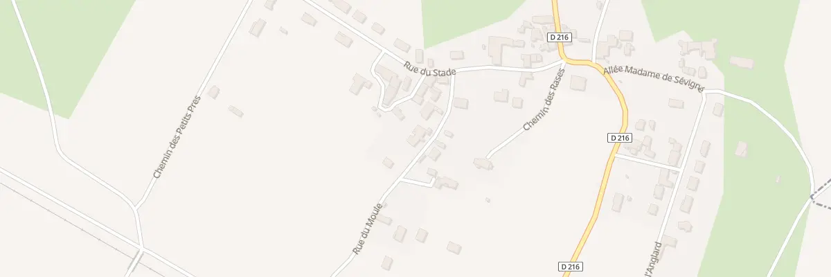 Plan du 17 Rue du Moule à Mazerier