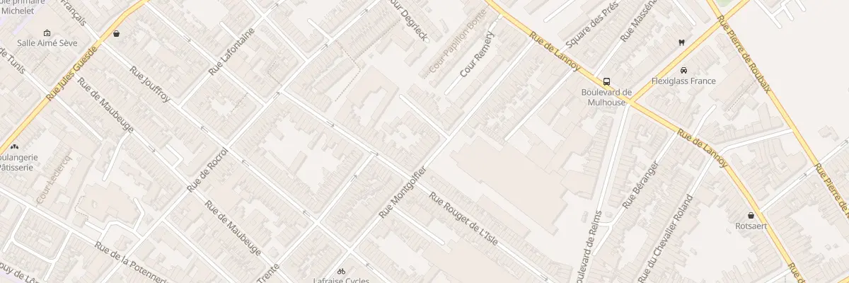 Plan du 46 Rue Montgolfier à Roubaix