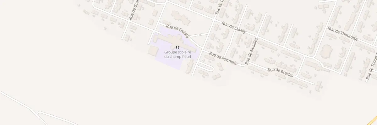 Plan du 14 Rue de Creil à Masny